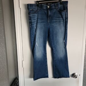 TORRID Women's Flare Blue Jeans